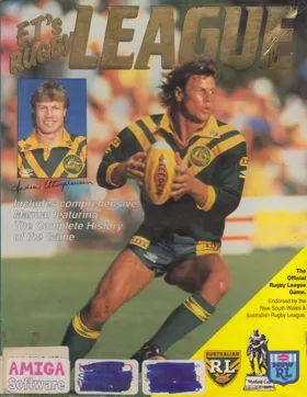 E.T.'s Rugby League box cover front